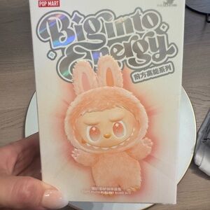 Pop Mart Biginto Energy Stuffed Animal - Pink